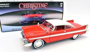 NEW Greenlight GREEN84071 Plymouth Fury 1958 Christine 1:24 MODELLINO Die Cast Model NEW Greenlight GREEN84071 Plymouth Fury 1958 Christine 1:24 MODELLINO Die Cast Model