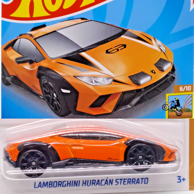 Hot Wheels 2024 Case N Mainline - LAMBORGHINI HURACAN STERRATO HW