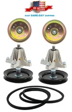 Complete 42" Spindle Pulley Belt Kit For Craftsman LT1500 PYT9000 for 42" Deck