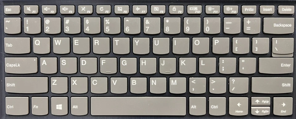 Lenovo Yoga 520 14" 720 15" IdeaPad 330S 14" TECLADO LLAVES DE REPUESTO TECLAS Foto 3 de 4