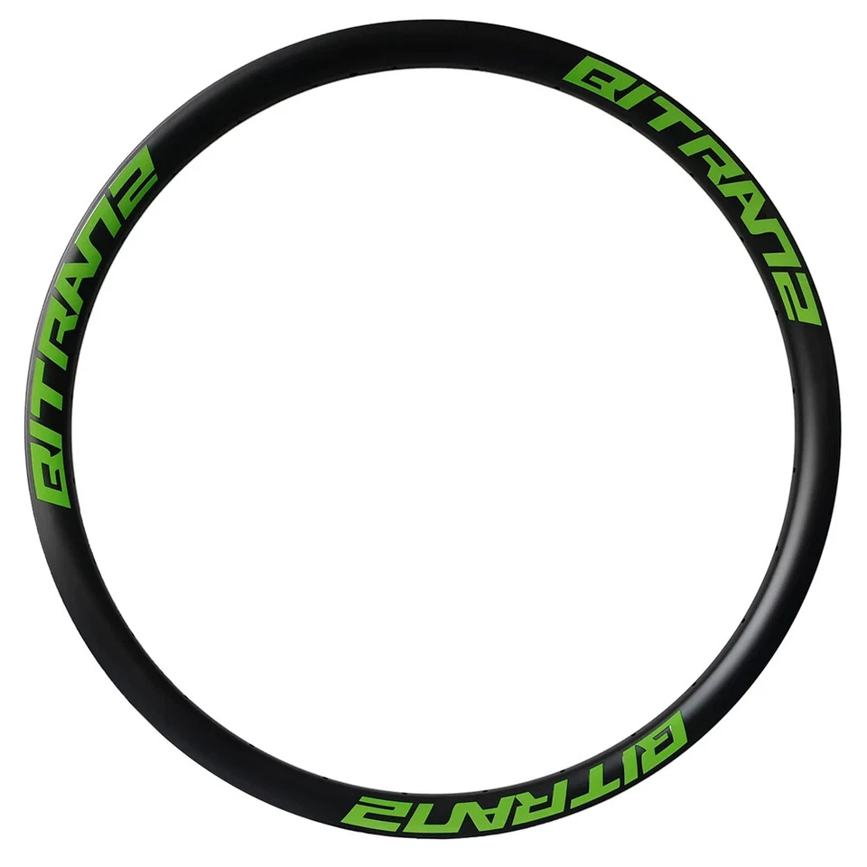 MTB Bicycle Carbon Fiber Rim 29er 30*34mm Tubeless Clincher Ring UD Matte - Image 2 of 4