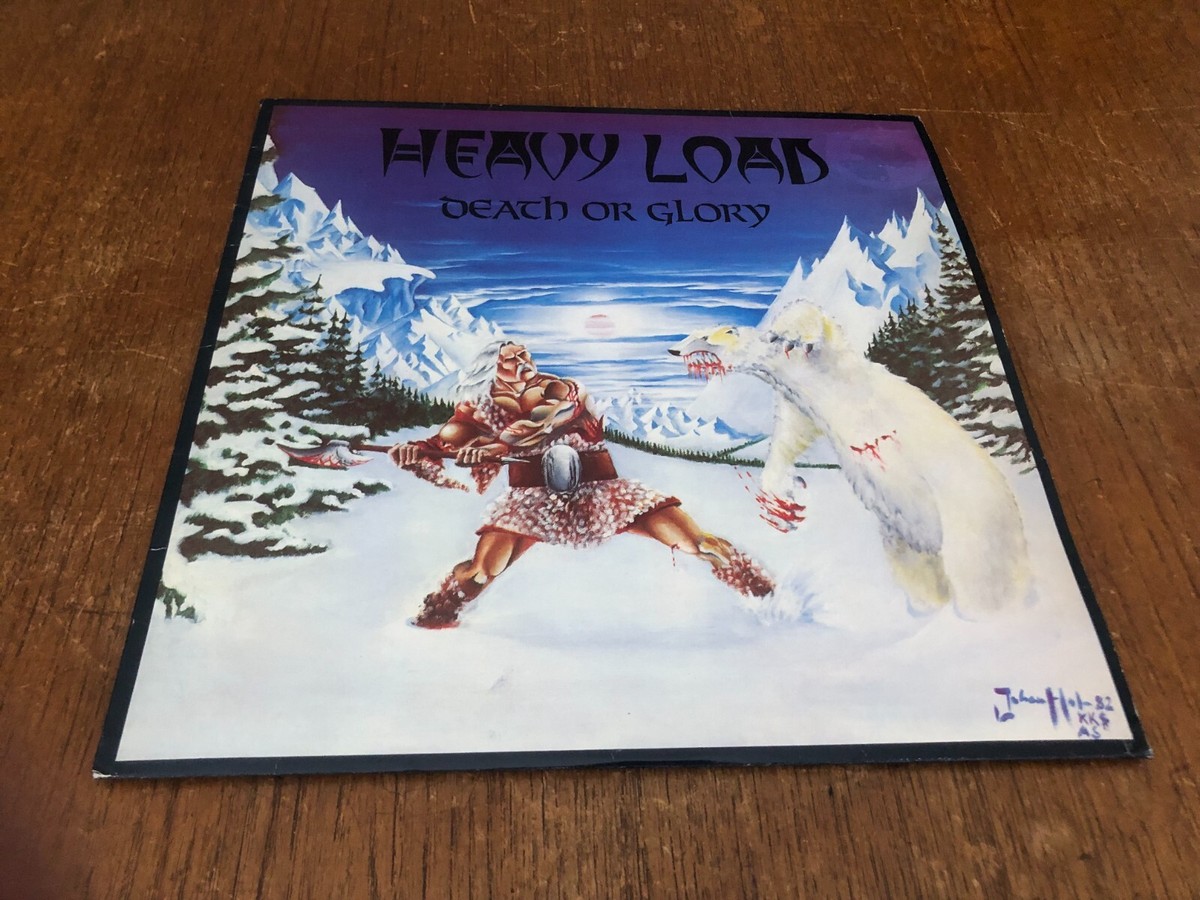 HEAVY LOAD Death Or Glory LP Vinyl w/7