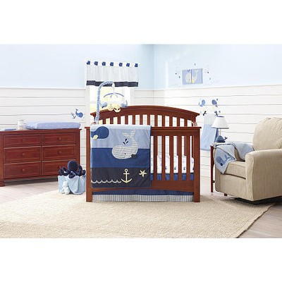 belle nautical crib bedding