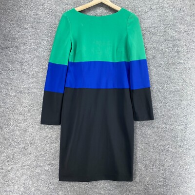 Adrianna Papell Dress Women 4 Green Striped Shift Short Zipper Long Sleeve Lined | eBay Adrianna Papell Dress Women 4 Green Striped Shift Short Zipper Long Sleeve Lined | eBay