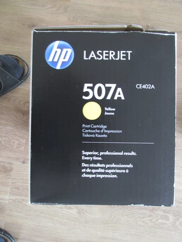original HP 507A LaserJet Tonerkartusche - yellow (CE402A)