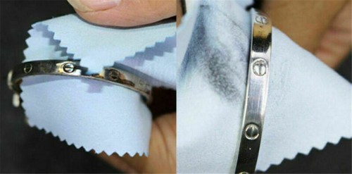 10/25PCS Anti-Tarnish Silver Jewelry Polishing Cleaner Cleaning Cloth 80mmX80mm - Picture 5 of 5