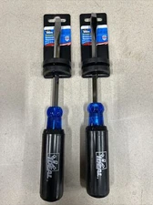 IDEAL 35-156 Heavy-Duty Slotted Keystone Tip Screwdriver 5/16” X 6” (2 PACK)