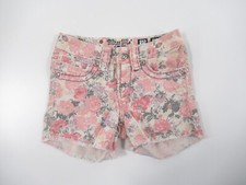 MISS ME GIRL'S CARGO FLORAL SHORTS TAG SIZE 10 MM 222