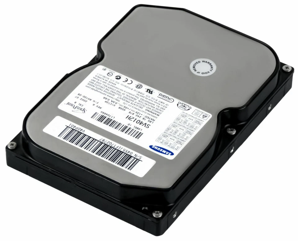 SAMSUNG SpinPoint V40+ SV4012H 40GB 5400 RPM 2MB PATA ATA 3.5 Inch - Image 2 of 3