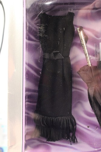 Barbie .. Audrey Hepburn Fashion Classic Black Daytime Ensemble Cocktail Dress - Picture 13 of 14