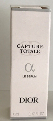 DIOR Capture Totale Le Serum Anti-Aging .17oz/5mL Trial/Travel Size - NEW in Box