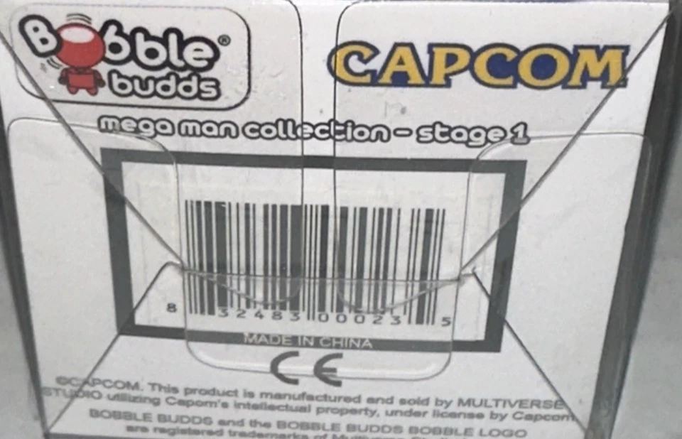 Proto Man Mega Man Stage 1 Capcom Bobble Budd Toy Action Figure NEW Bobblehead - Image 4 of 4