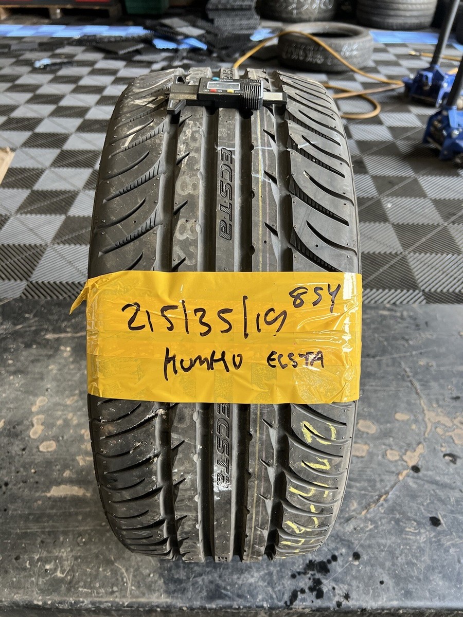 215/35/19 Kumho Esta 85Y 6.07mm PART WORN TYRE | eBay