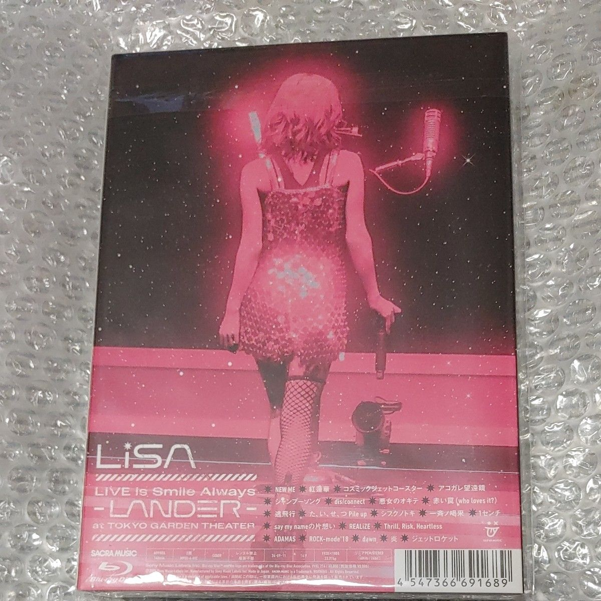 LiSA/DVD/LiVE is Smile Always～LANDER～at LiSA LiVE is Smile Always LANDER at TOKYO GARDEN THEATER Blu