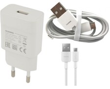 2A Originale Huawei HW-050200E01 Caricabatteria Micro Cavo di Carica Dati Bianco