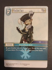 Final Fantasy TCG Scholar 8-027C Opus VIII 8 Common NM FFTCG