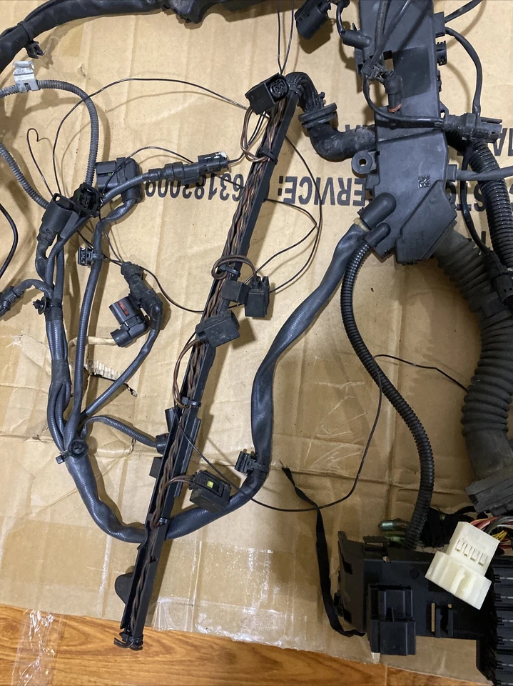 BMW 535D (F10) 2014 3,0 L N57T motor diésel cableado arnés telar Foto 3 de 4