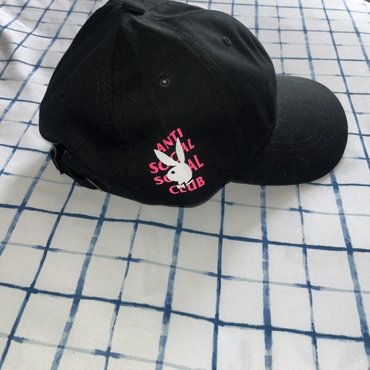 Anti Social Social Club x Playboy Hat Anti Social Social Club × Playboy ASSC X Playboy Cap | Grailed main image 2