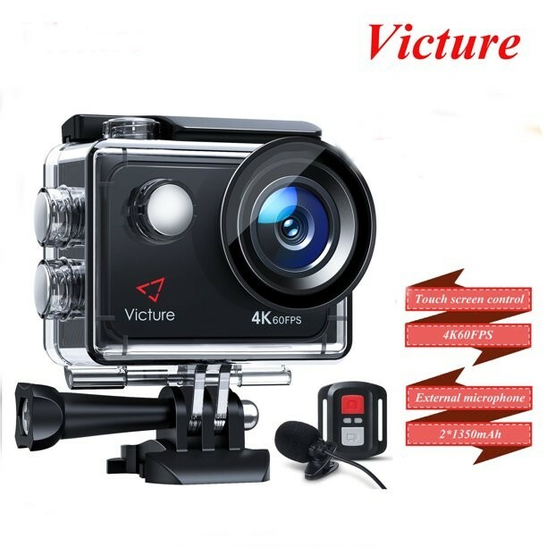 Victure 4K 60fps action camera, Sports Camera with 20MP Sony