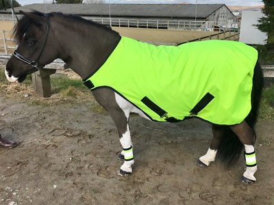 Mini/Shetland Light Mesh Atmungsaktiv Lead Out/Horse Walker/Lungierdecke Hi Viz