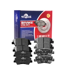 Front & Rear Ceramic Disc Brake Pads Fit For Hyundai Elantra GT Veloster