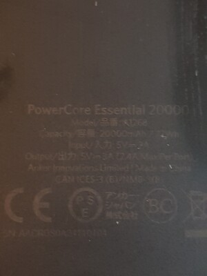 Anker PowerCore A1268 Essential Portable Charger IQ Compact