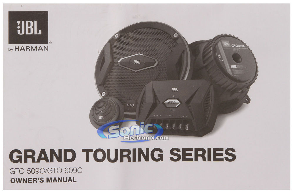 JBL GTO609C 6.5" GTO Component Car Speakers System