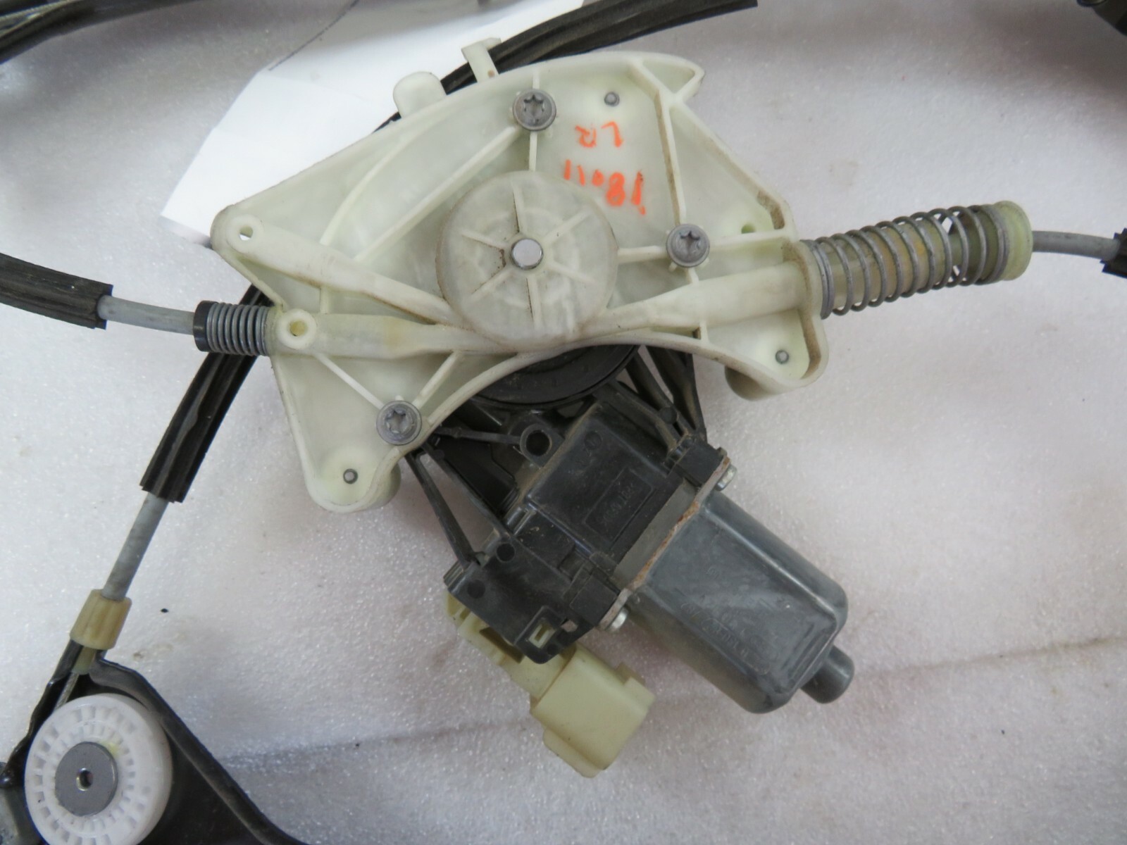 Maserati Ghibli, LH, Left Rear Door Window Regulator, Used, P/N 670030023