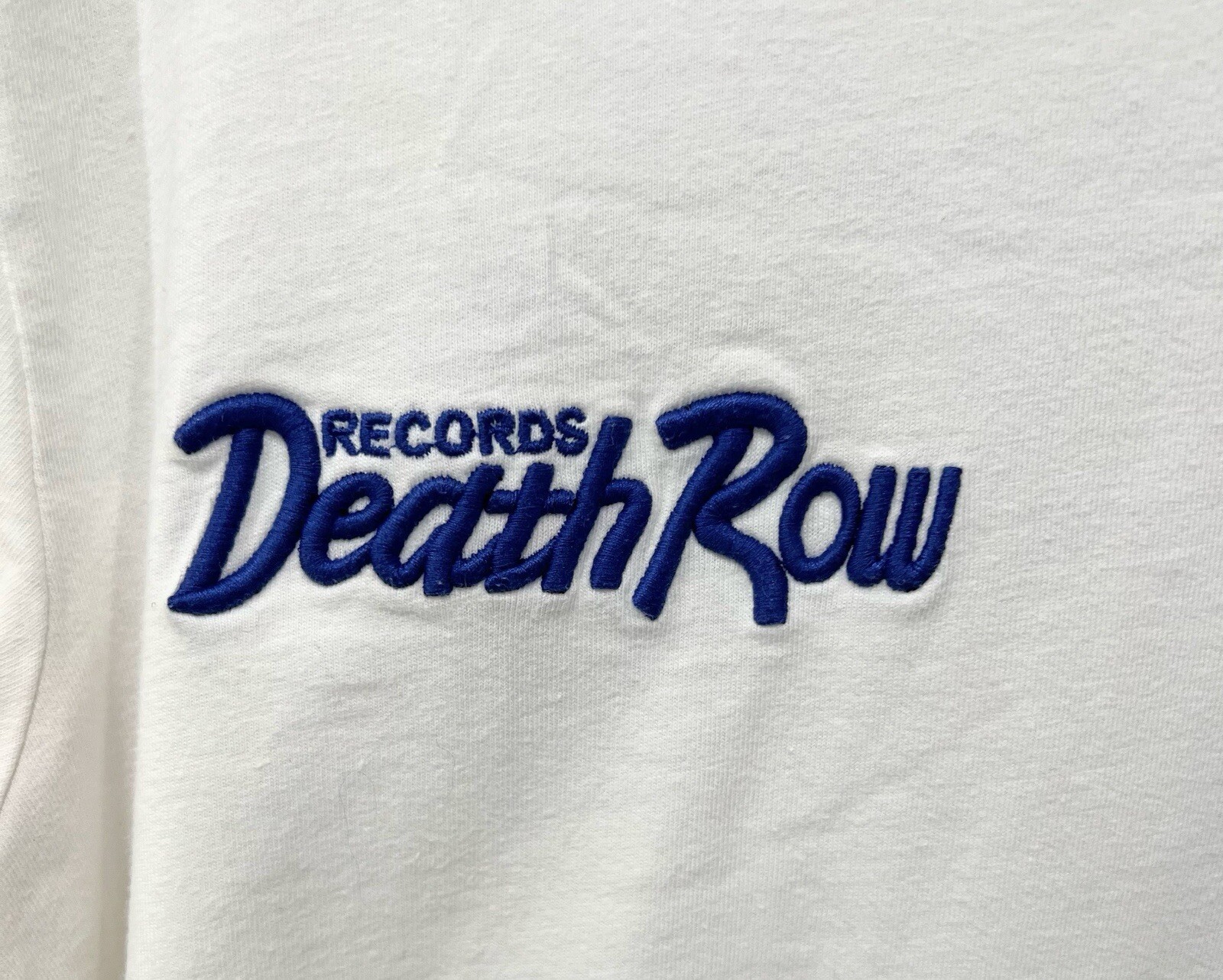 FILA T shirt uomo Death Row Records media bianca logo stampa grafica maglietta manica corta
