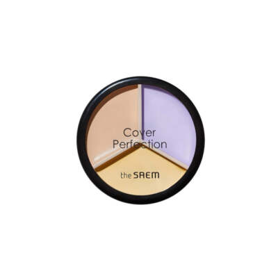 THE SAEM Cover Perfection Triple Pot Concealer 04 Tone Up Beige 4,5 g * 3 Farben
