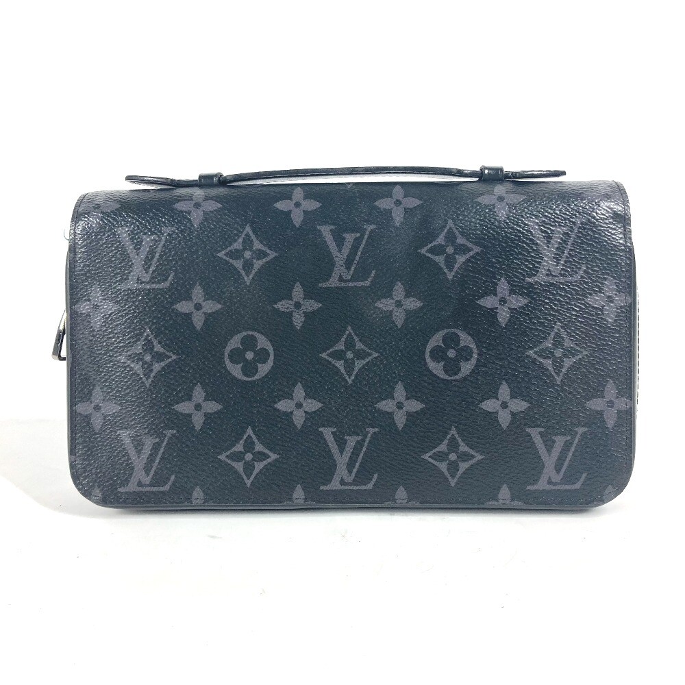ジッピーXL M61698 LOUIS VUITTON M61698 MonogramEclipse Zippy XL Bags Hand Bag