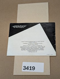 Teenage Mutant Ninja Turtles - Nintendo NES- Manual Only **NO GAME!