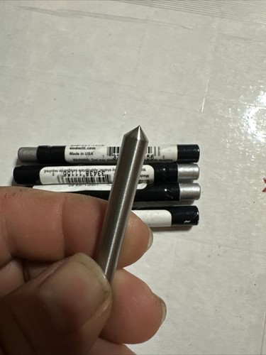 Quantità:4 Trapano svasatore Melin 1/4" x 90° 1 flauto M42 cobalto USA HSP1-1/4-90 - Foto 4 di 8