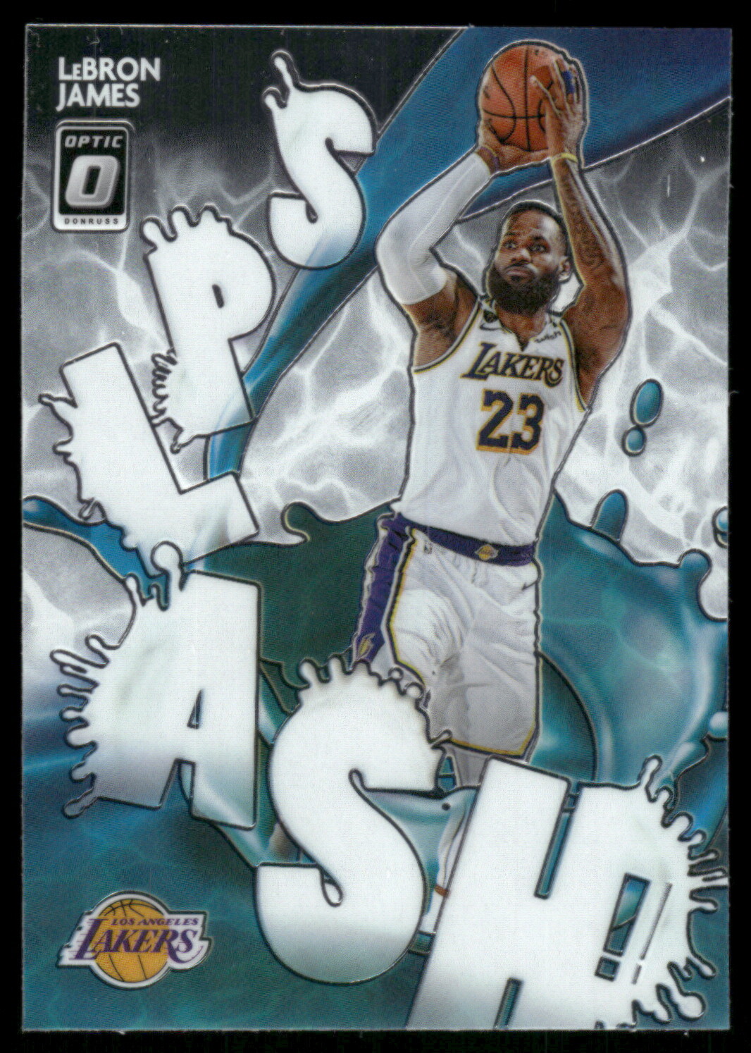 2020 Donruss Optic #13 LeBron James Splash!