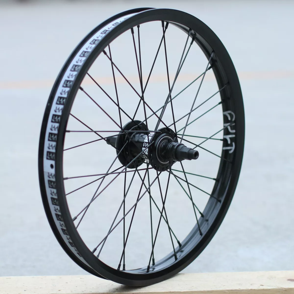 CULT BMX CREW FREECOASTER BICYCLE WHEEL BLACK ODYSSEY PRIMO ECLAT