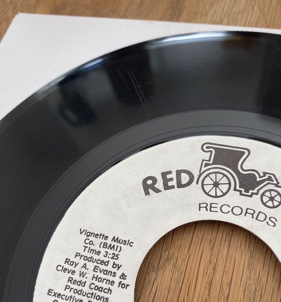 Carstairs “It Really Hurts Me Girl” PROMO 7” Vinyl On Red Coach Records