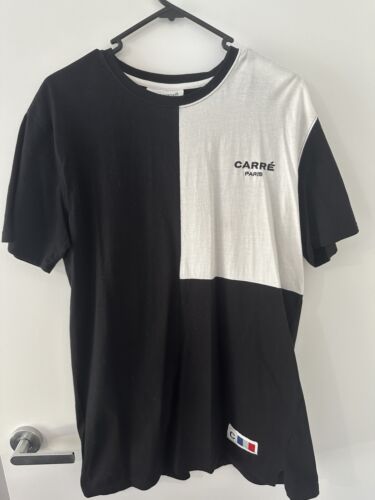 Carre Black And White T Shirt - Picture 1 of 1