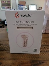 ERGOBABY Ergo Baby Carrier Original Infant Insert Cotton Natural with Pillow Set