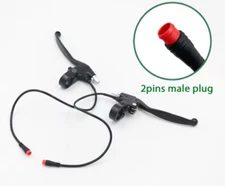 Electric Scoter Left & Right Brake Levers With 2 pin connectors For Nanrobot D6+