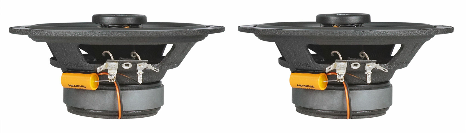 Пара автомобильных динамиков Memphis Audio PRX60 675 мощностью 100 Вт с купольными поворотными твитерами PEI