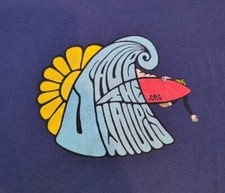 Camiseta Patagonia Para Hombre - Talla Mediana - Manga Corta Save The Waves Serigrafía