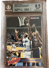 ANFERNEE HARDAWAY 1993-94 HOOPS # 3 of 10 MAGIC'S ALL-ROOKIE TEAM 8.5 NM-MT+