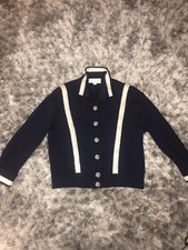 St. John Evening by Marie Black Jacket with Rhinestones Paillets - Size S
