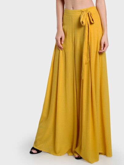Shein Women's High Waisted Palazzo Pants Fully Lined Size Medium