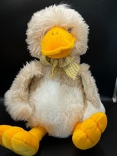 Pollito de patito de Pascua de 17" con pajarita sentado animal de peluche