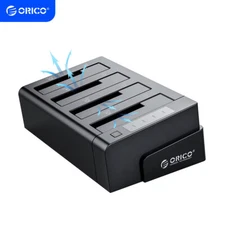 ORICO 4 Bay External Hard Drive Docking Station USB 3.2 Gen 1 to SATA HDD SSD