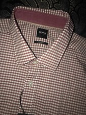 HUGO BOSS BLACKS LABEL REGULAR FIT Lukas 53 shirt NWT small Sz
