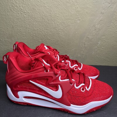 Nike KD 15 Basketball Shoes, Mens Size 15, University Red White TB Promo Nike KD 15 TB Promo Kevin Durant Basketball Shoes Red DO9826  main image 4