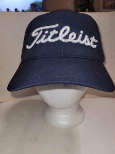 Titleist Golf Hat Strapback Blue Lightweight Cap Athletic *Salesforce Logo*