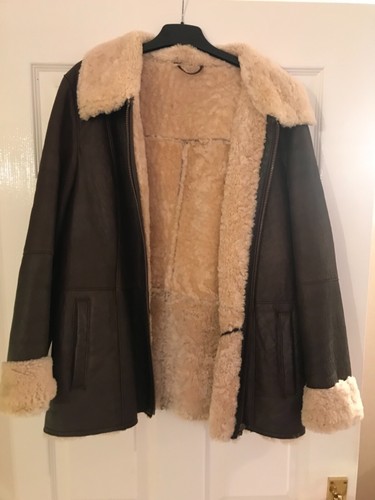 Ladies Lakeland Sheepskin Jacket Size 